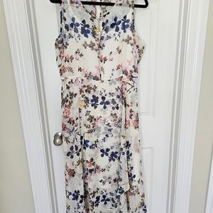 Tommy Hilfiger Floral Sleeveless Midi